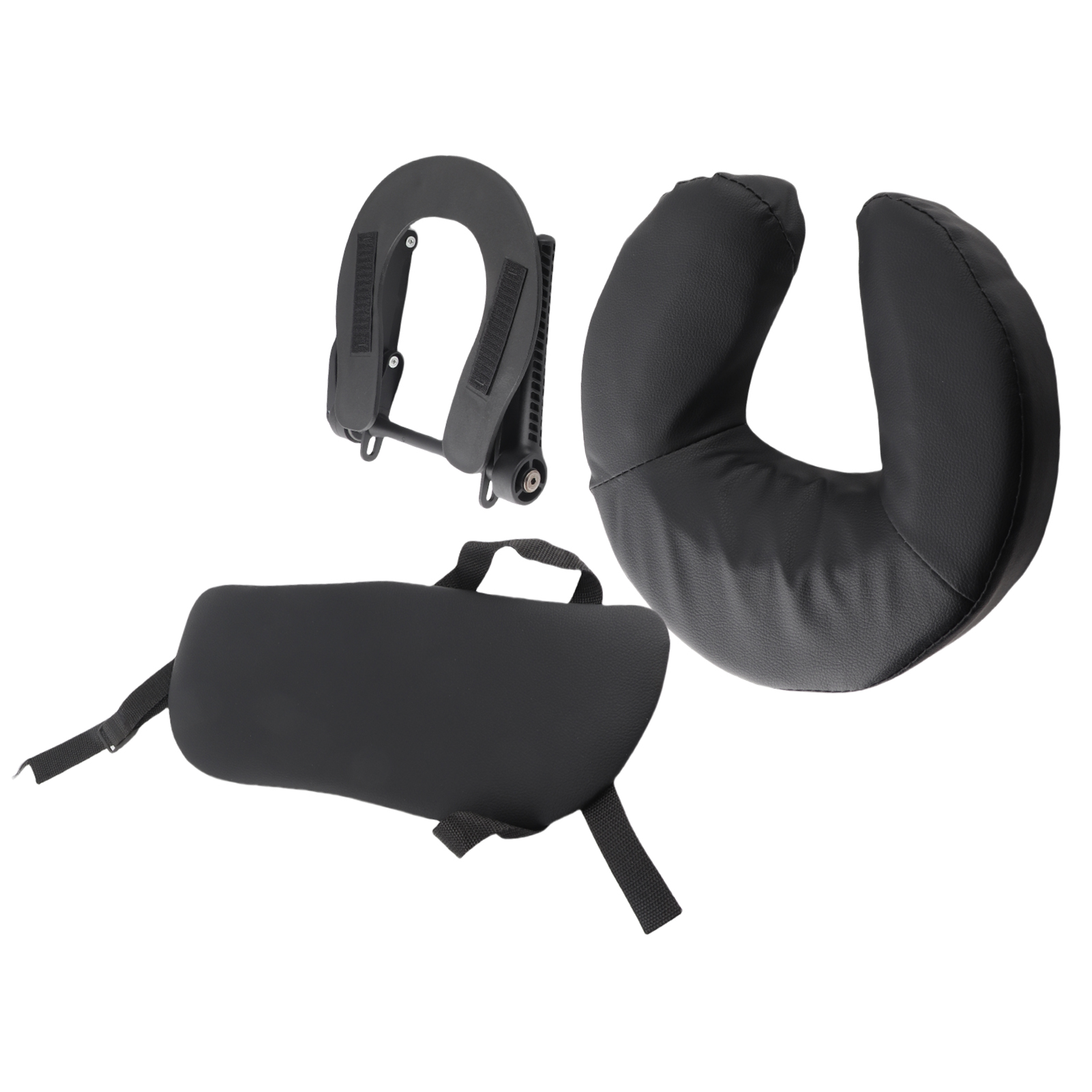 Lit de beauté appui-tête berceau en forme de u table de massage pliante réglable – Image 3