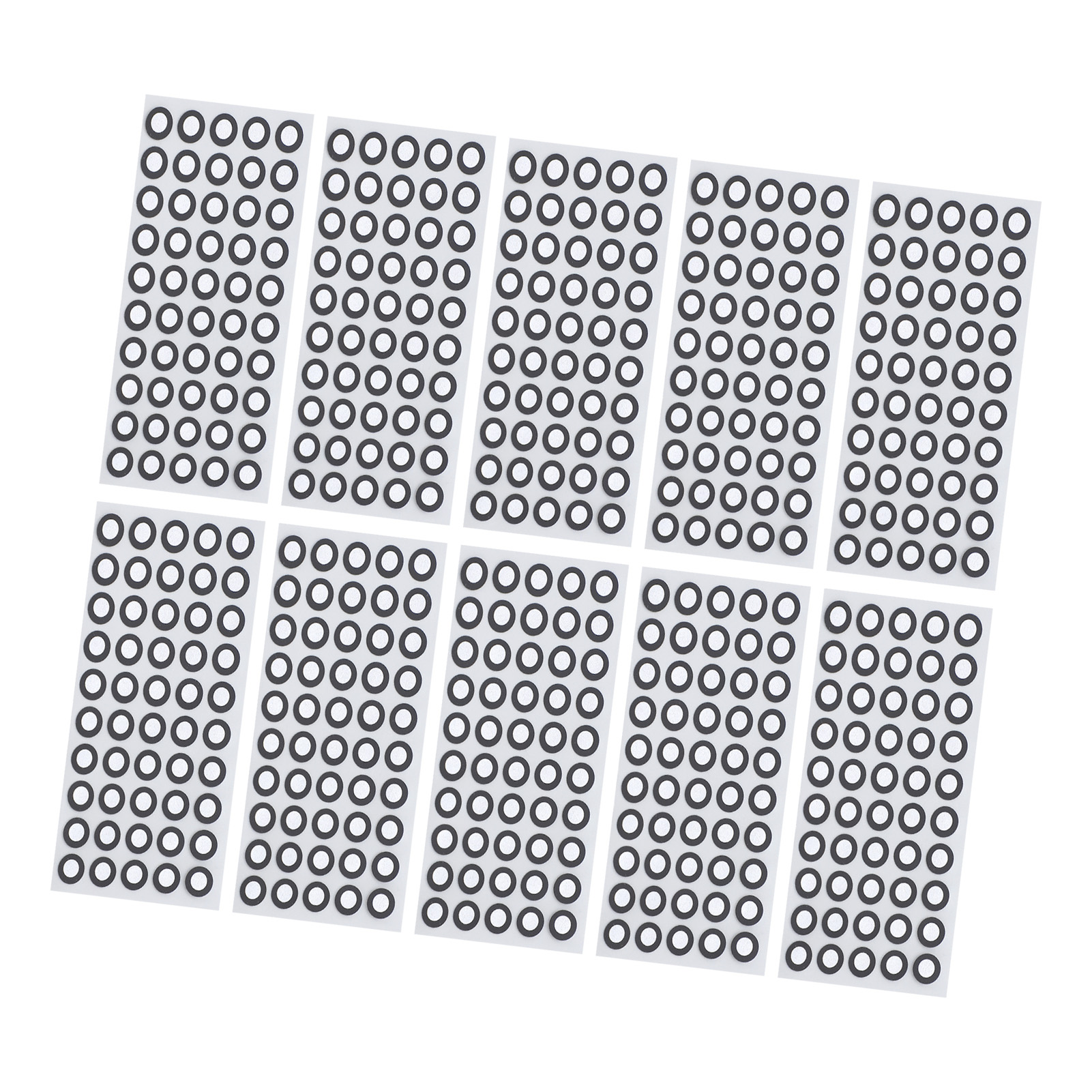 1000 Pcs 3D Scanning Marker ID 6mm OD 10mm High Reflection Strong Adhesion 3D Tracking Dot Reference Point Marker — foto 2