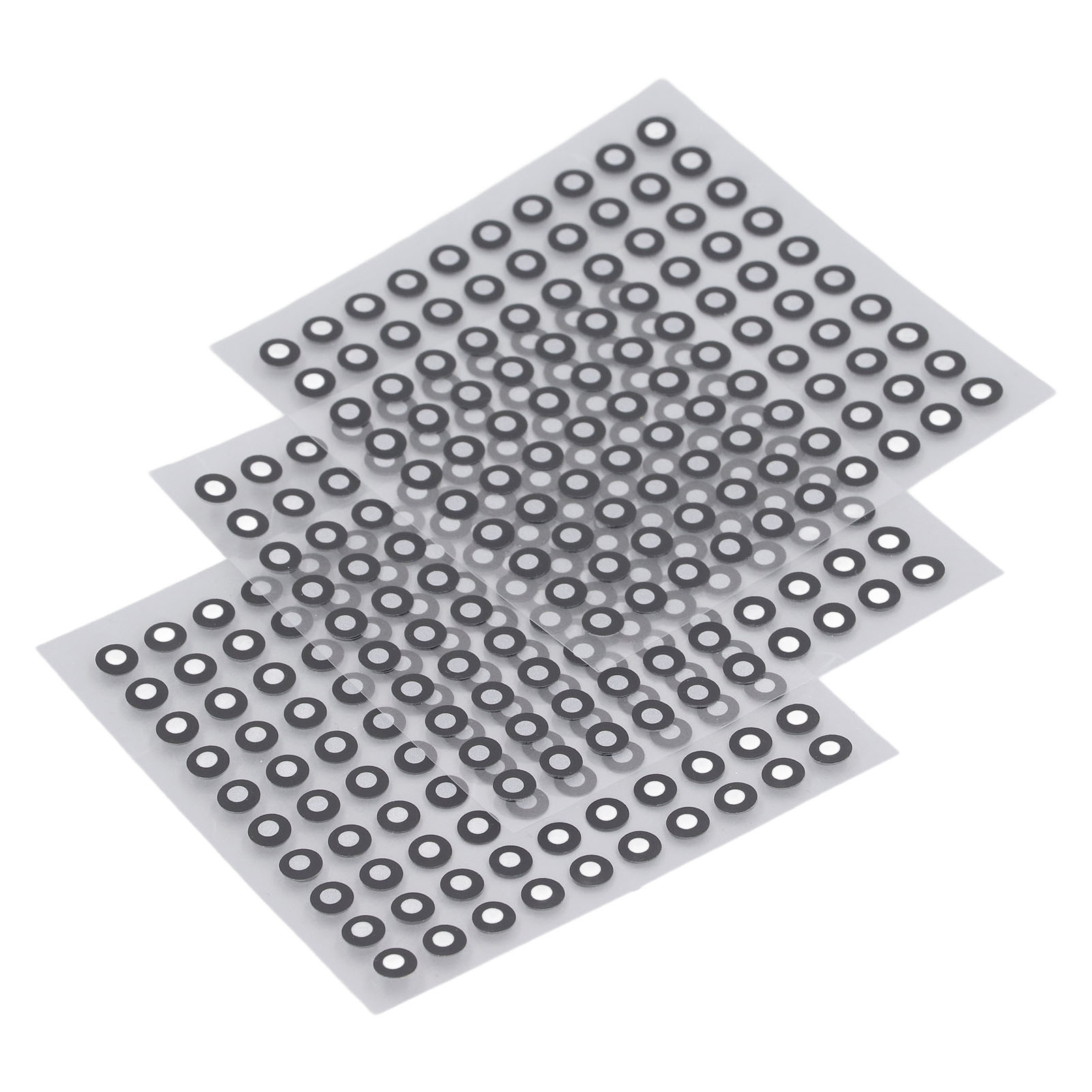 3 Sheets Scanner Positioning Points 3D Scanning Reflective Film Sticker Reference Marking Point 3mm ID 6mm OD — foto 5