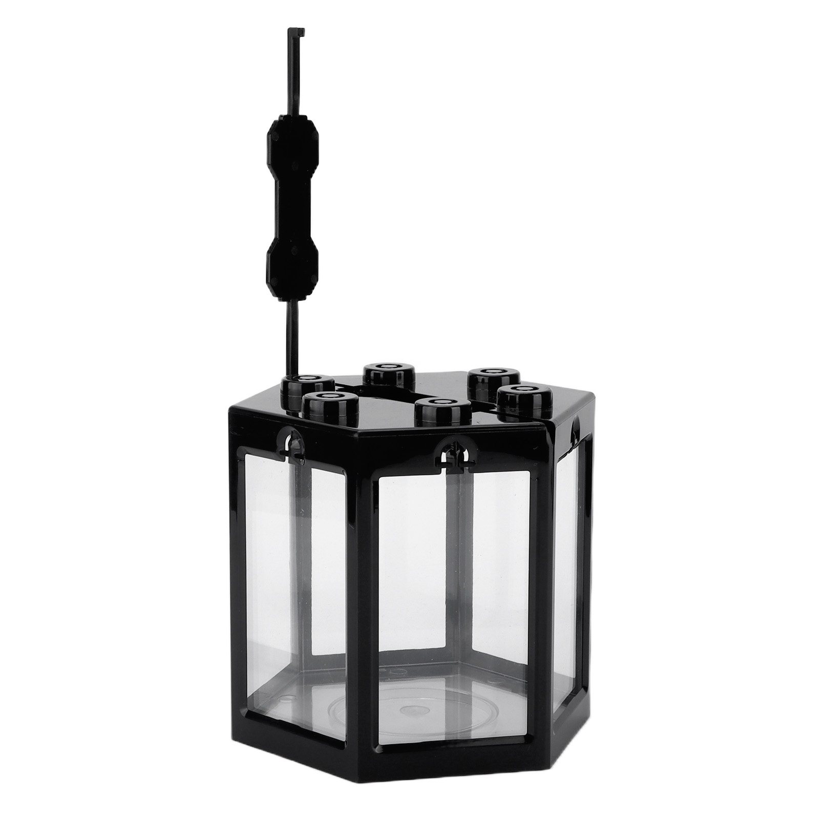 Petit réservoir de poisson forme hexagonale superposable mini réservoir d'aquarium – Image 3