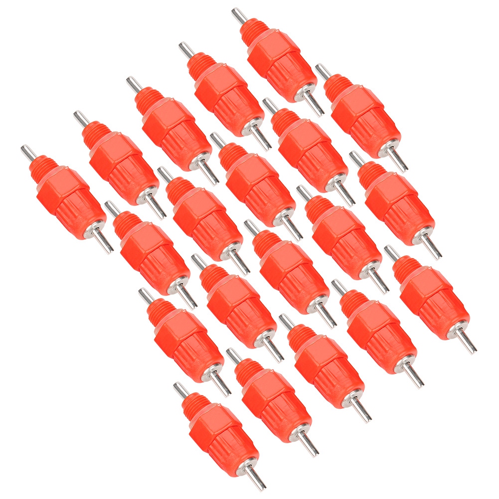 20pcs Automatic Water Nipple Drinkers Screw In Type Chicken Duck Livestock Drinking Feeder thumbnail 4