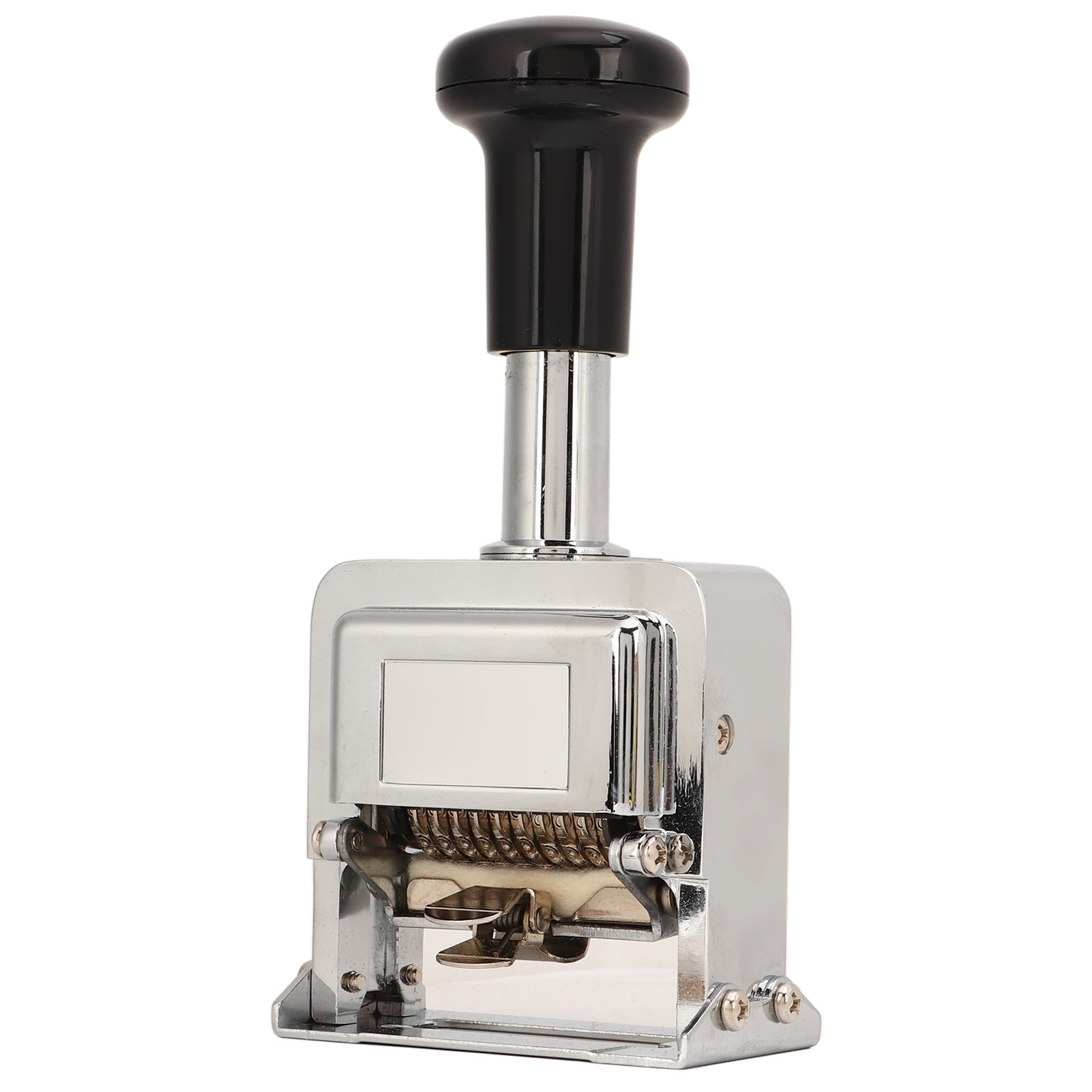 Number Stamp 10 Digit Handle Design Self Inking Automatic Numbering Stamp For Banking Medicine Accounting