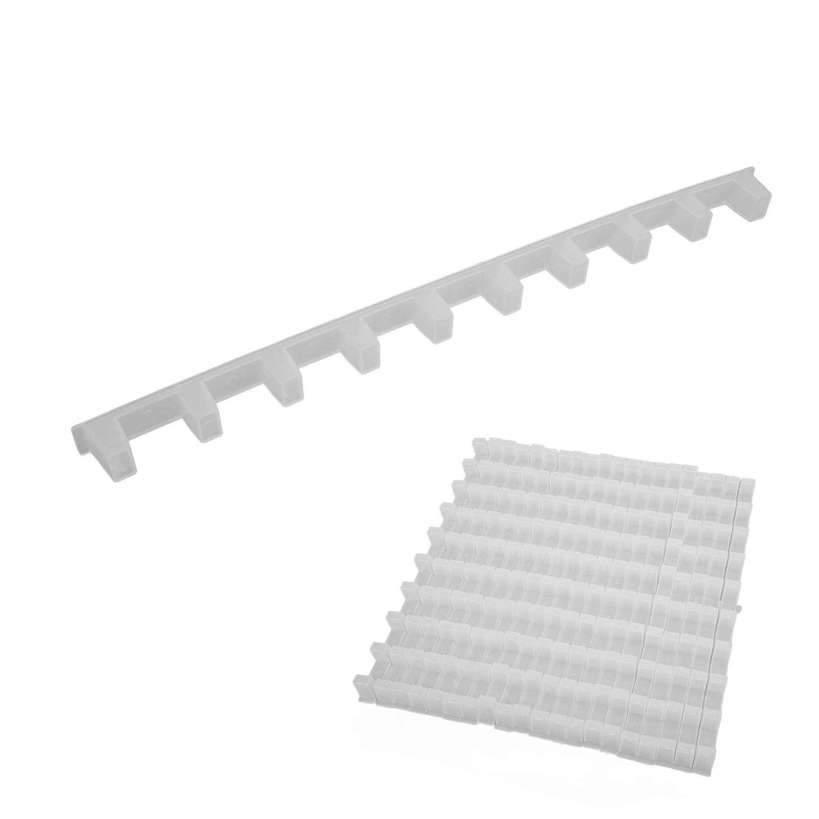 20 Pcs Beehive Frame Spacers Plastic Beekeeping Spacing Tool For Spacing Bee Frames