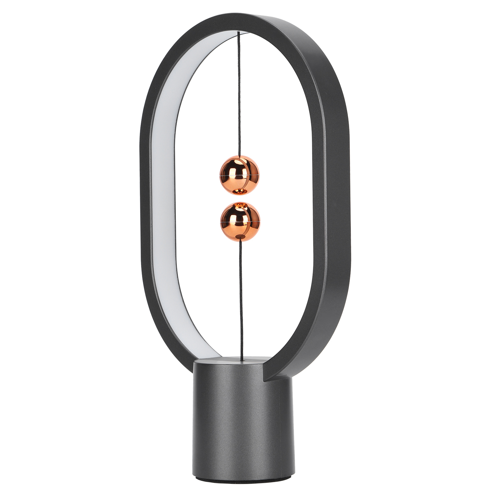 Balance Lamp USB Smart Magnetic Absorption Half Air Switch LED Desk Light Ornaments thumbnail 2