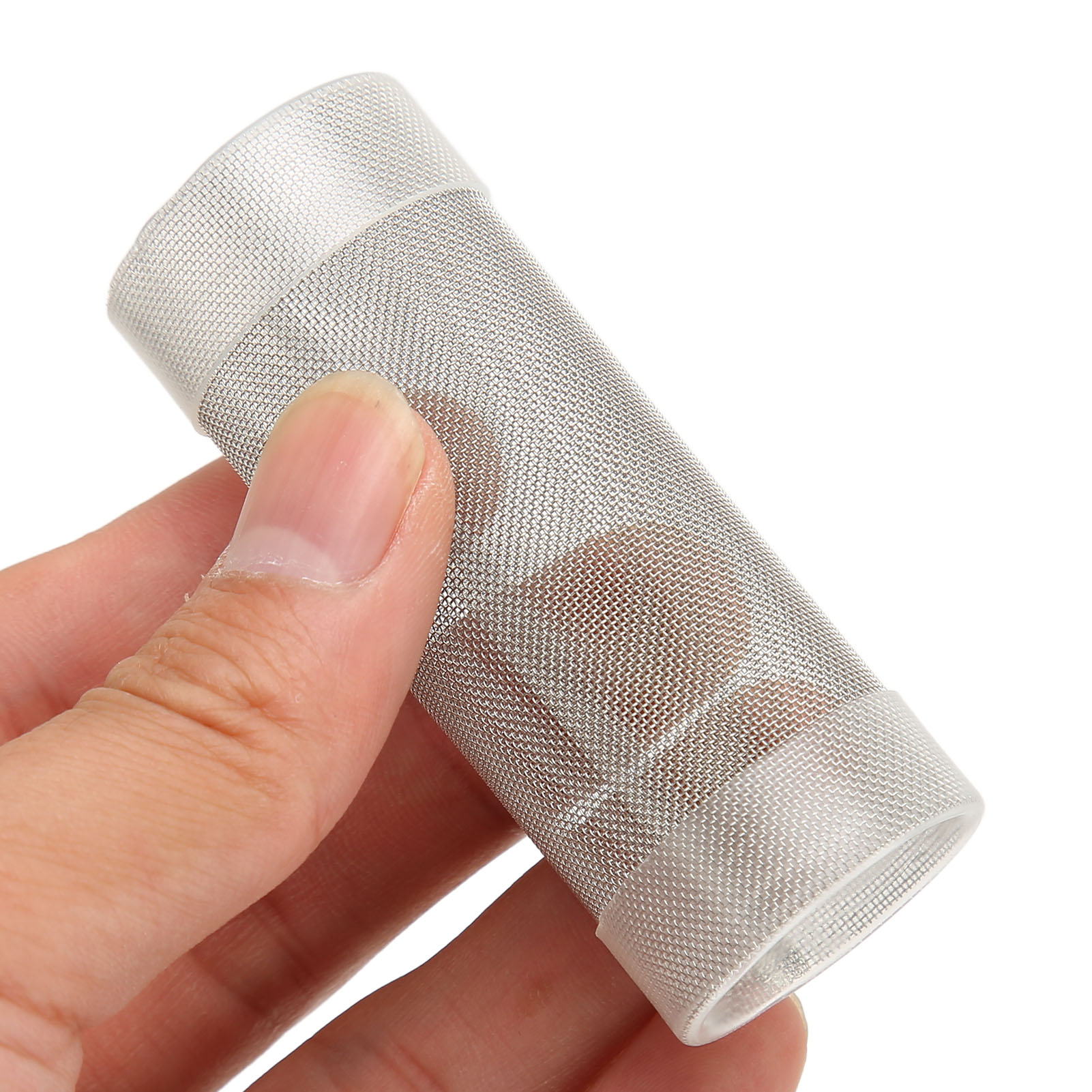 Filtre d'admission d'aquarium, maille en acier inoxydable, ouvertures denses – Image 2