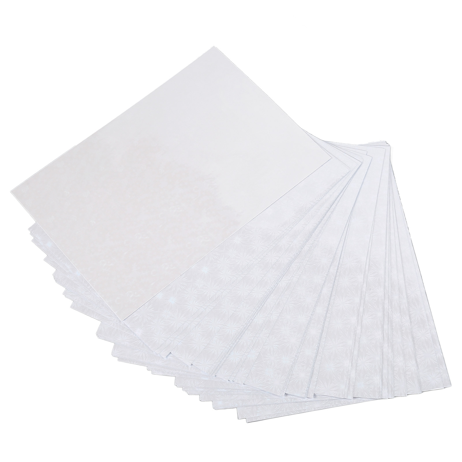 Feuilles stratifiées holographiques a4, 50 pièces, couleurs vives – Image 5