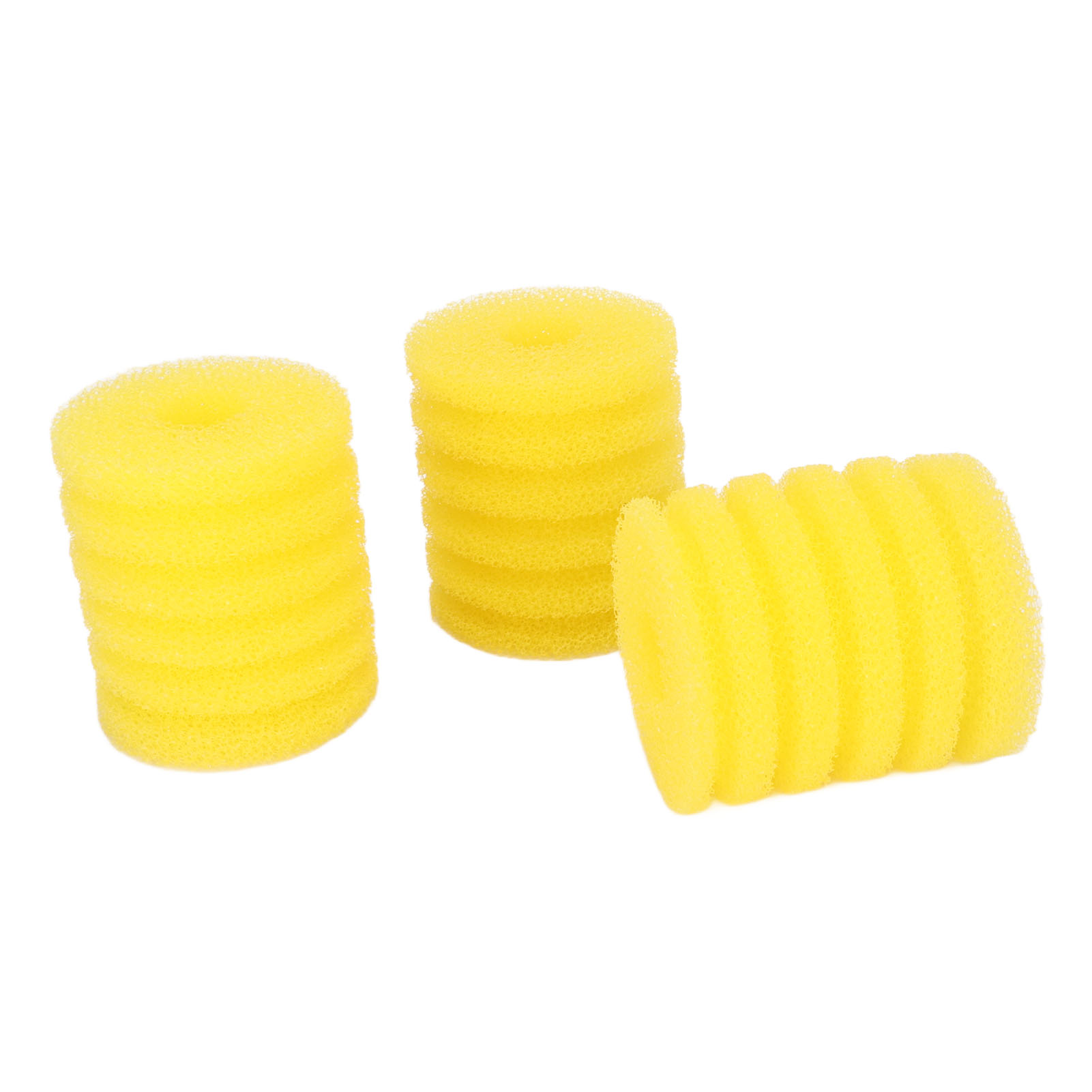 3 pièces filtre d'aquarium éponge réservoir de poisson filtre cylindrique mousse – Image 2