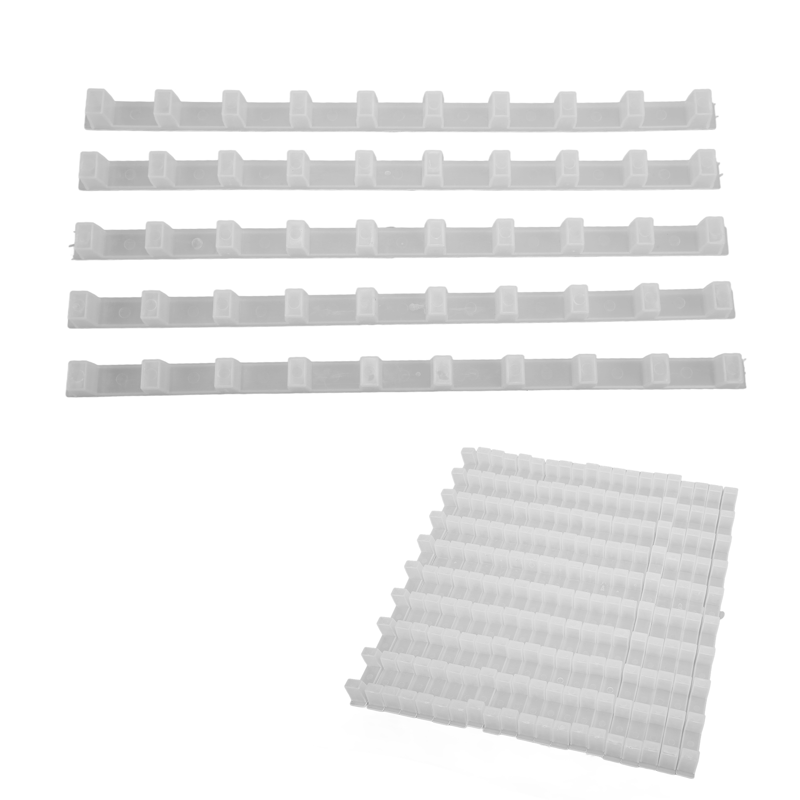 20 Pcs Beehive Frame Spacers Plastic Beekeeping Spacing Tool For Spacing Bee Frames