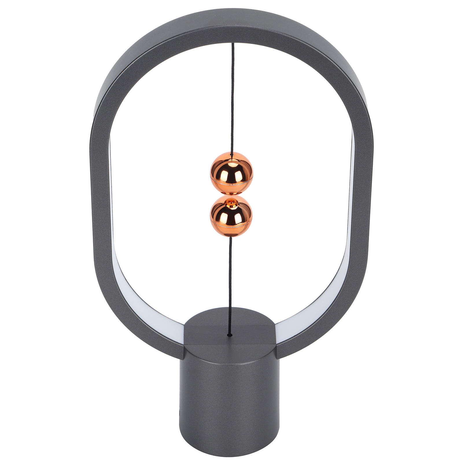 Balance Lamp USB Smart Magnetic Absorption Half Air Switch LED Desk Light Ornaments thumbnail 4