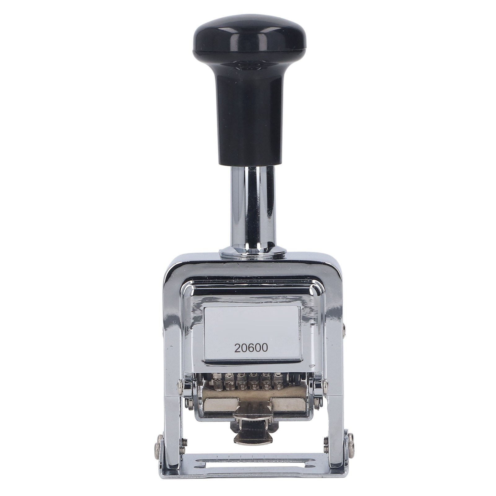 Automatic Numbering Machine Zinc Alloy Easy Operation Clear Inking Self Inking Number Stamp For Ticket Serial Number