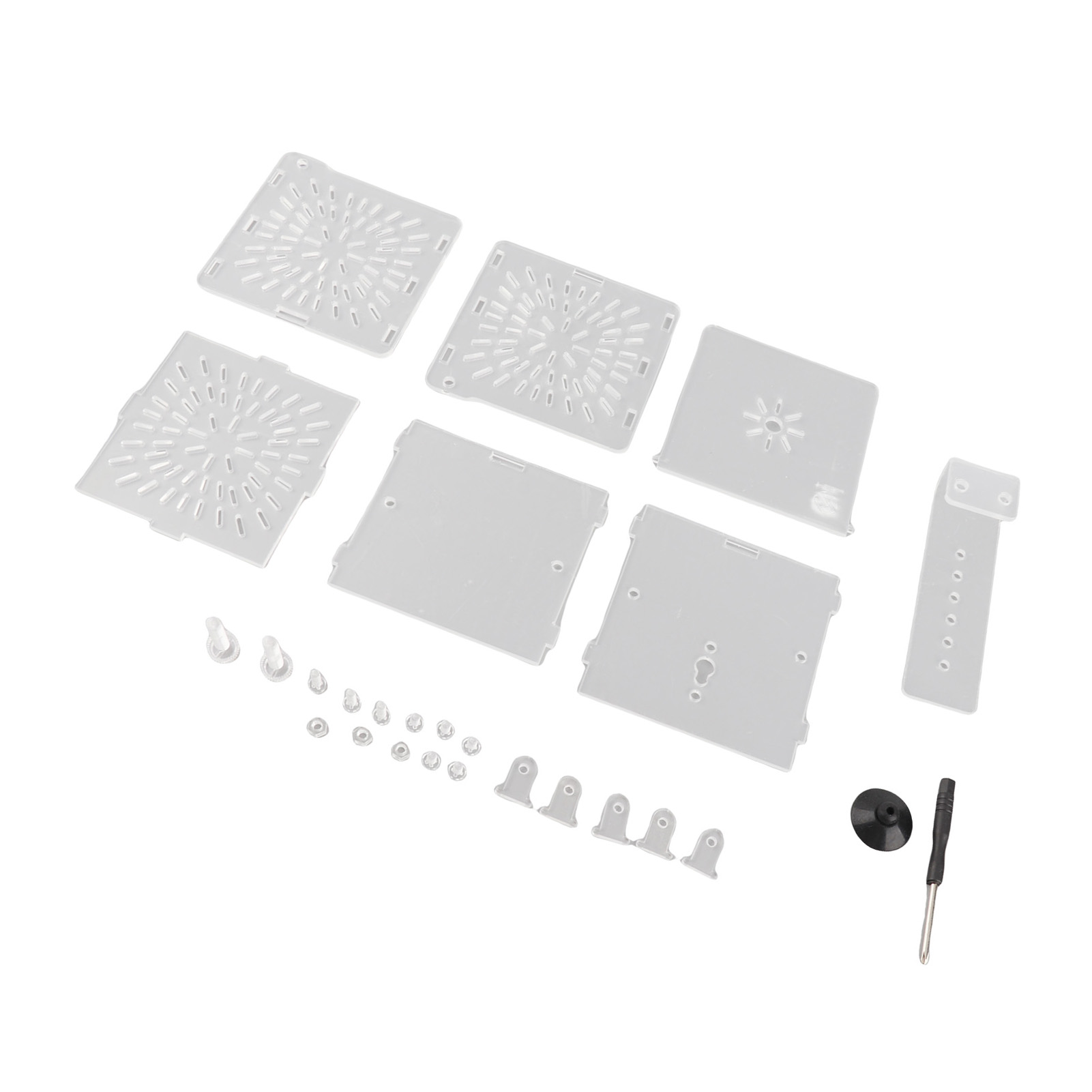Acrylic Transparent Fish Tank Breeding Isolation Box Aquarium Hatchery Incubator Holder(A)