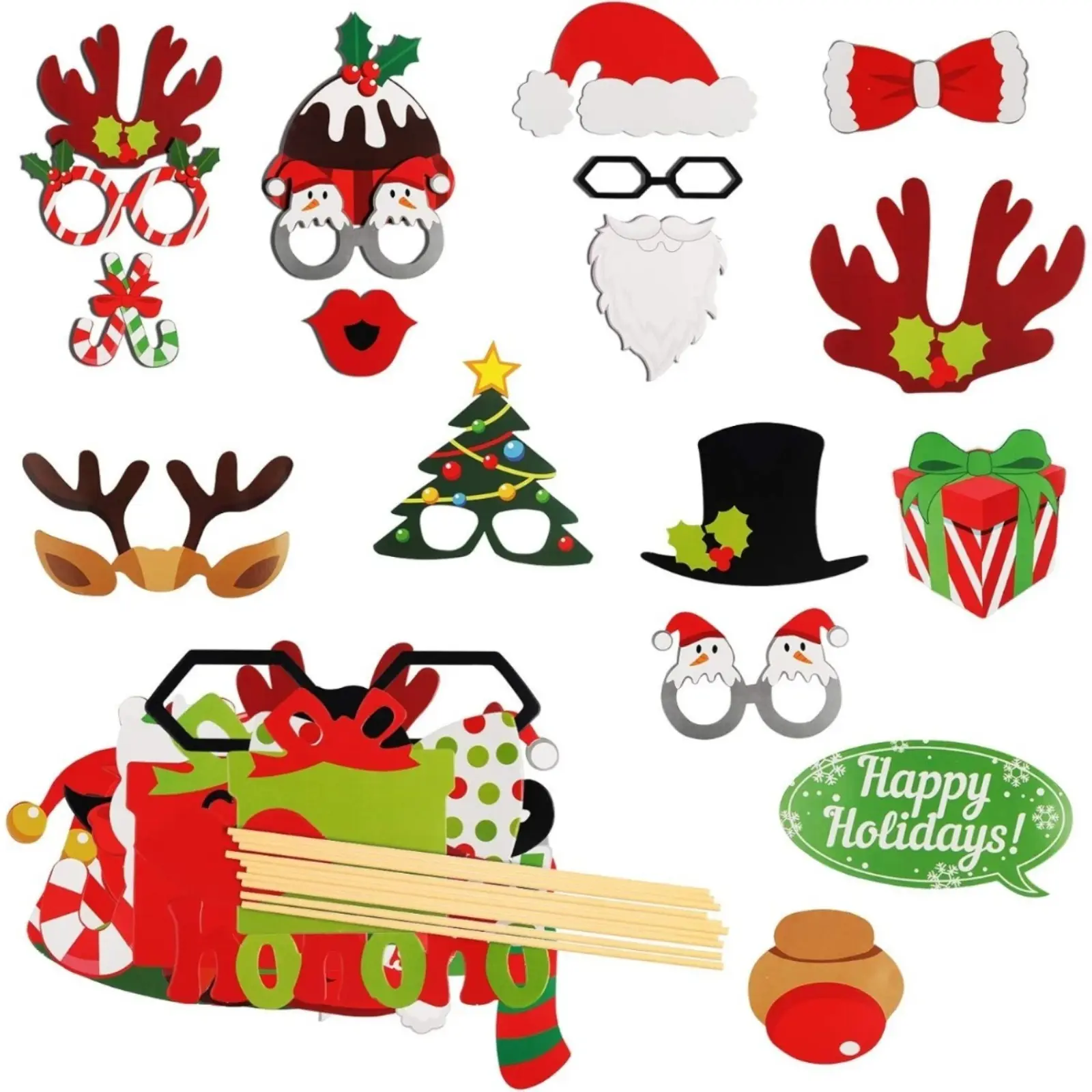 49 Christmas Photo Items, Products, Party, Booth