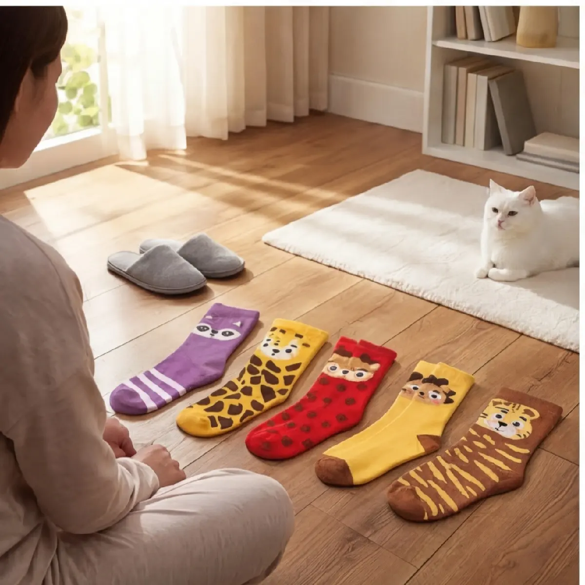 Of Women's Socks With Animal Designs