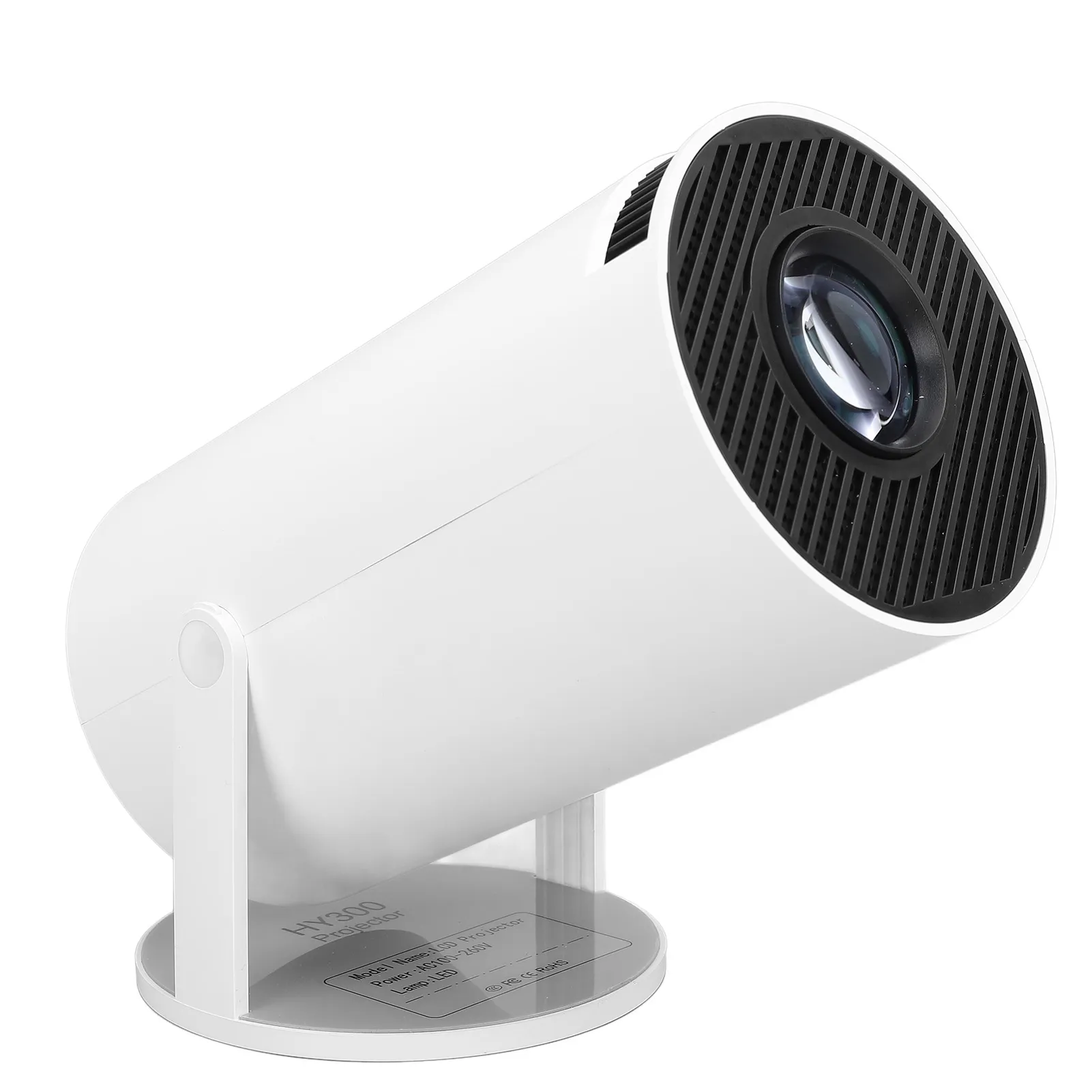 5G WiFi Bluetooth Projector 180 Degree Rotation