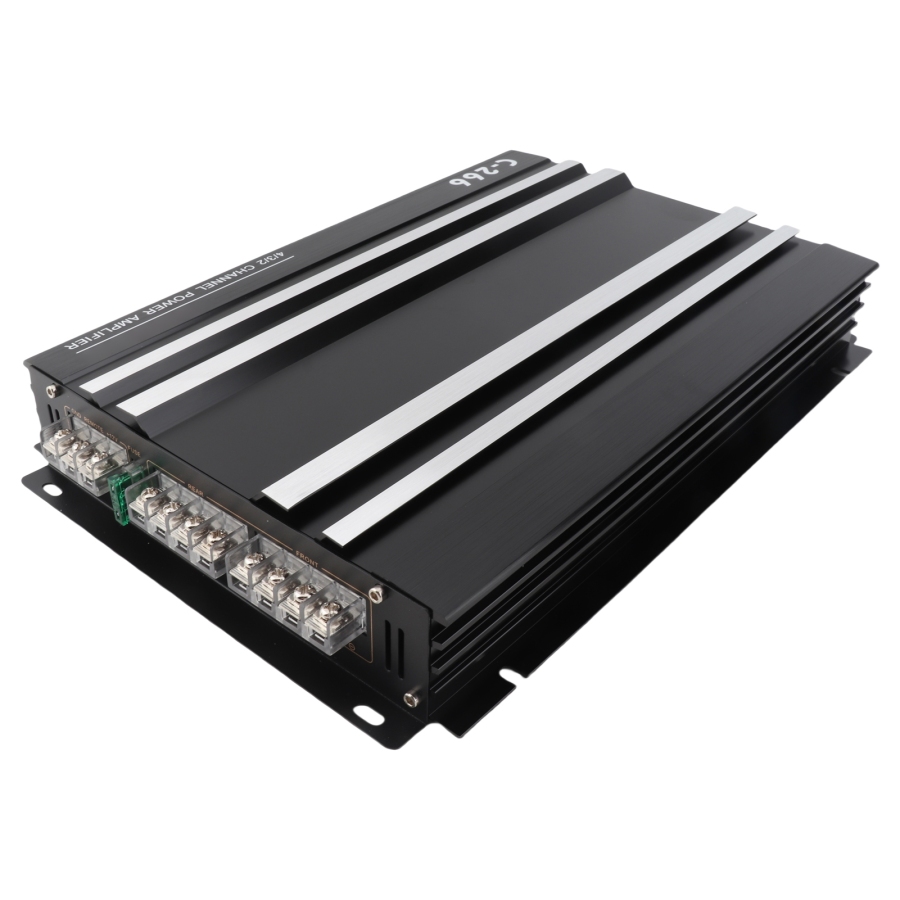 Car Power Amplifier 12V 4 Channel High Power Aluminum Alloy Car Audio Amplifier