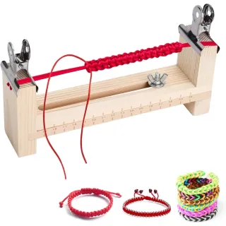 Wooden Paracord Jig Bracelet Manufacturer, Paracord Jig Bracelet Manufacturer, U-Shaped Wooden Frame Bracelet Jig Kit, DIY Braided Bracelet Jig