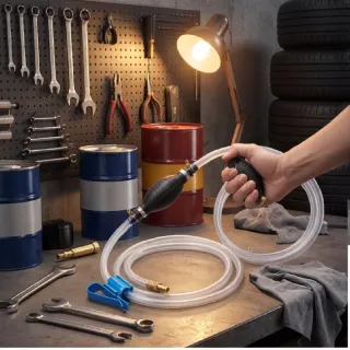 Manual Hand Pump For Liquids - Handy Tool For Home And Garden - Party Supplies Set