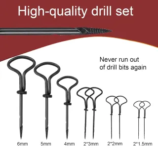 51-Piece Mini Drill Set: Precision Pin Vise Micro Hand Drill With 48 Twist Drill Bits (0.5–3.0 Mm), Tweezers, Box, Drill Bits, Rotating Tools For Crafts And Woodworking, Alloy Stee