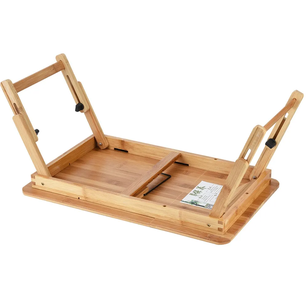 Portable Foldable Wooden Bamboo CompuLaptop Table Sofa