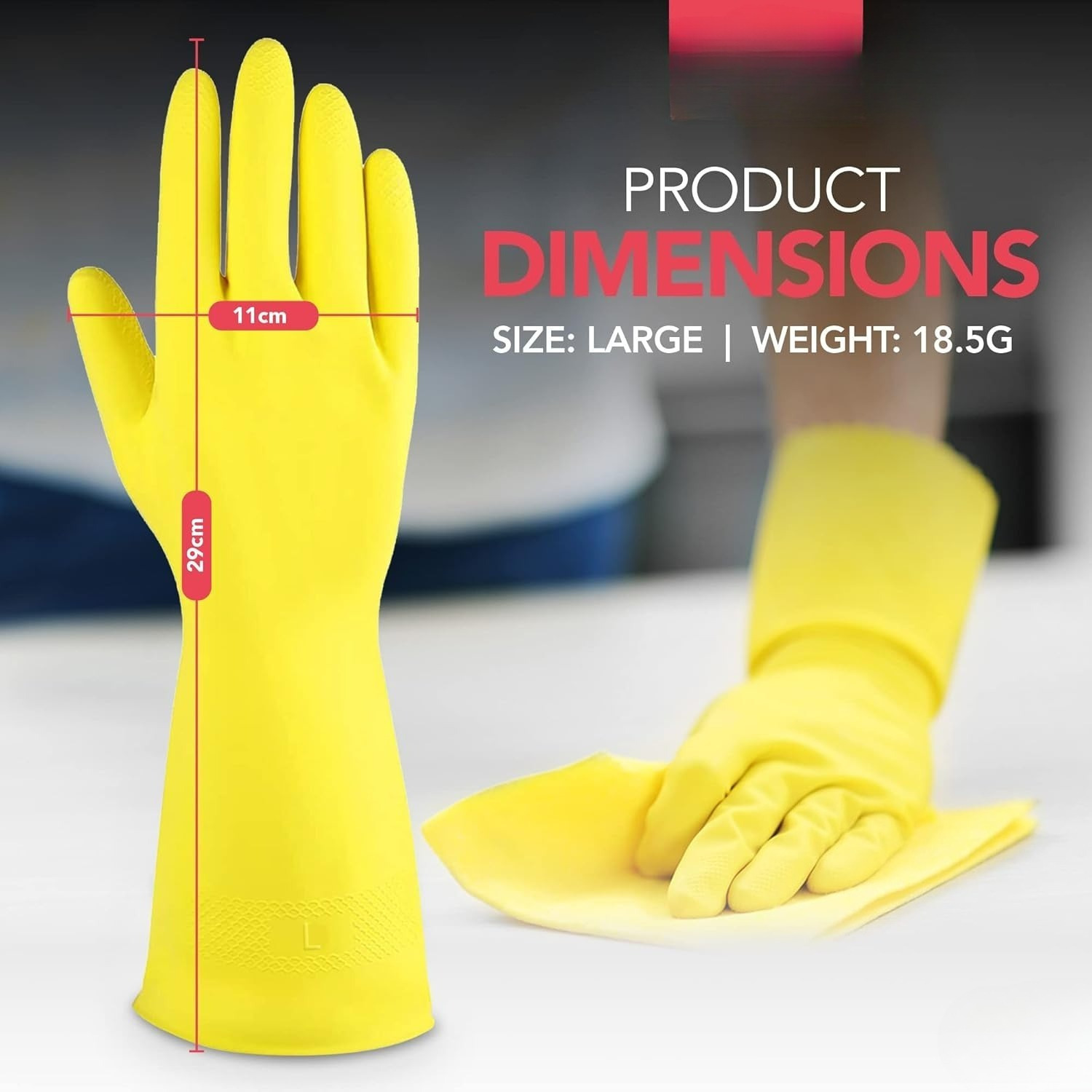 12 Cleaning Gloves, Versatile For Household Chores, Yard Work, And Party Decorations 2