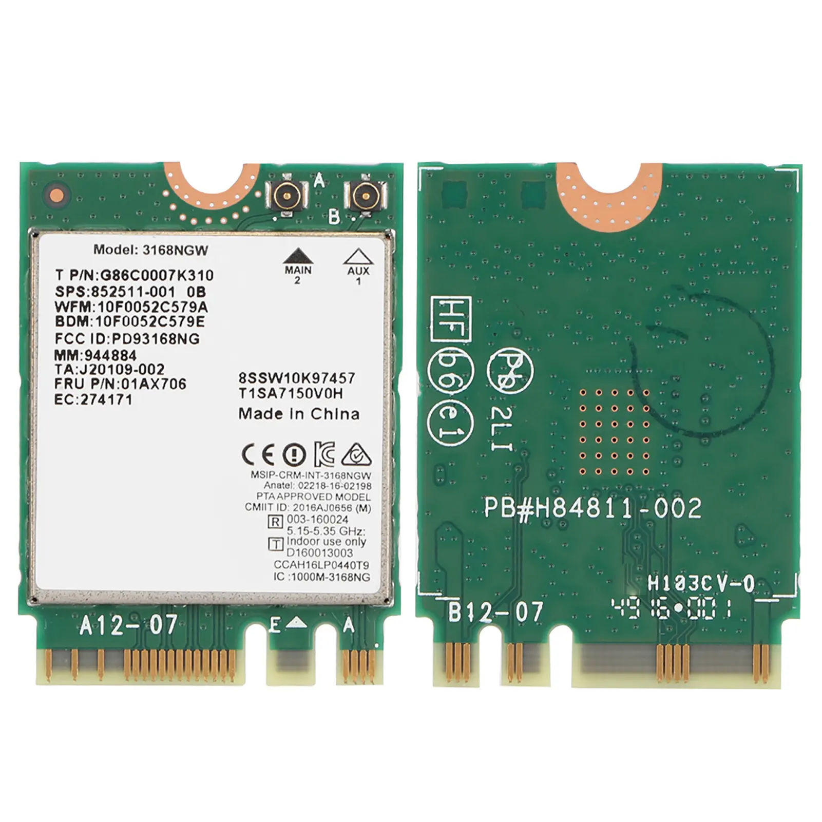 Internet 3168NGW Wireless-AC Dual Band Wifi Network