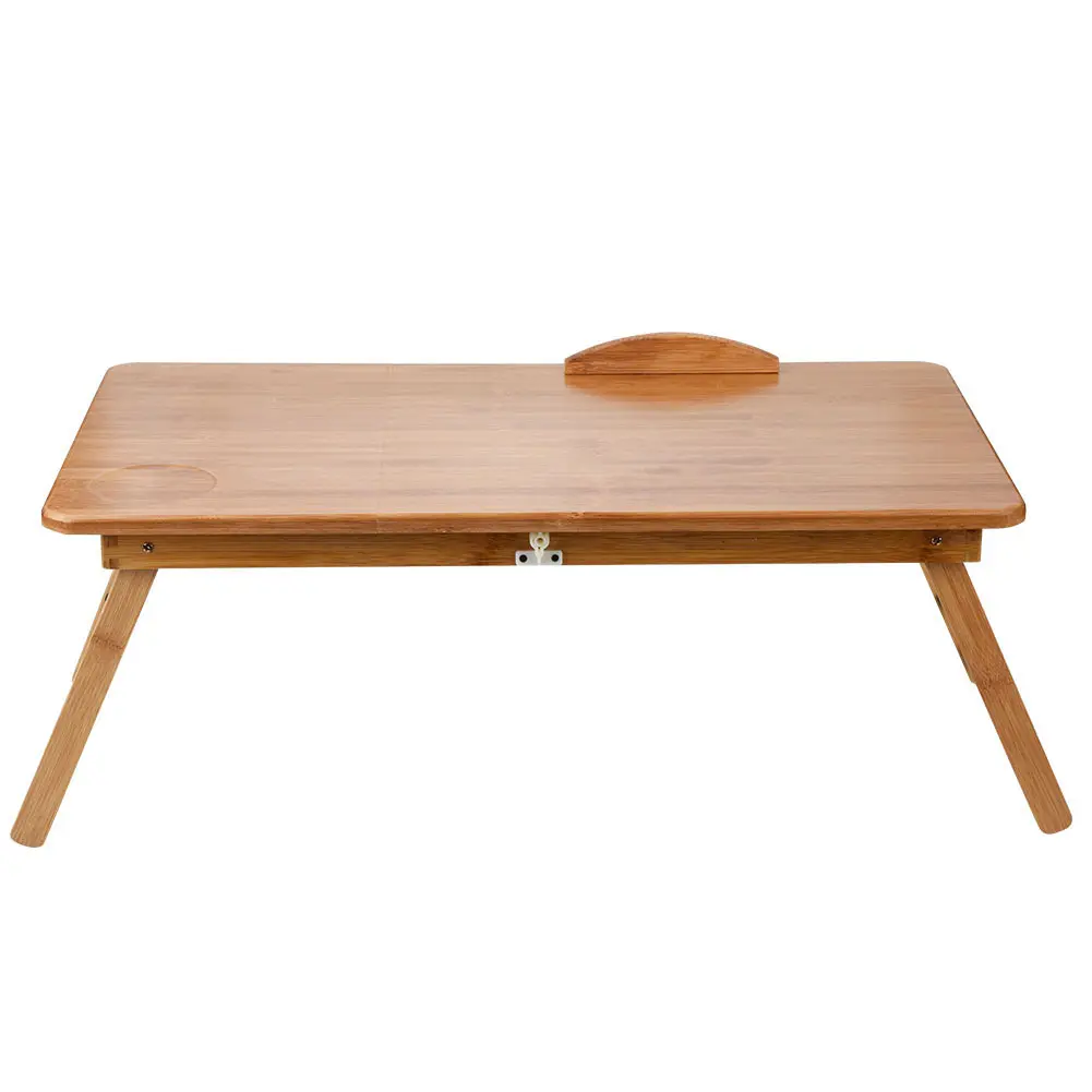 Portable Foldable Wooden Bamboo Laptop Table Sofa