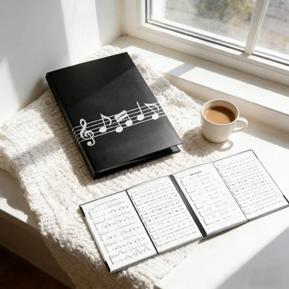 Music Folder In Original Packaging, Sturdy Binder