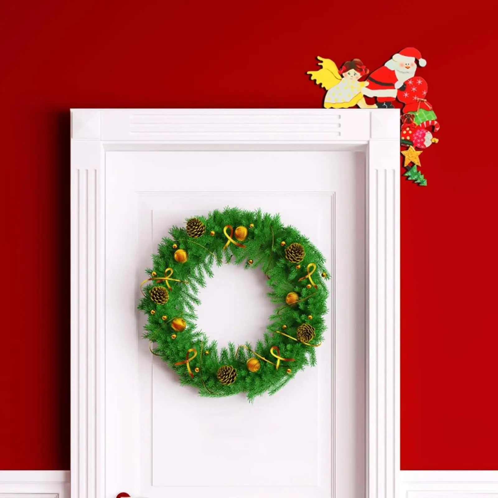 Set Of 3 Christmas Door Frame Decorations: