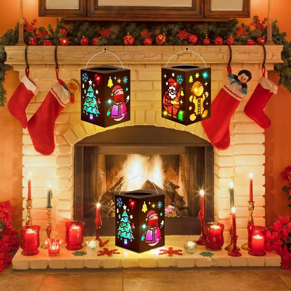 Paper Lantern Craft Kit, 4 Pieces
