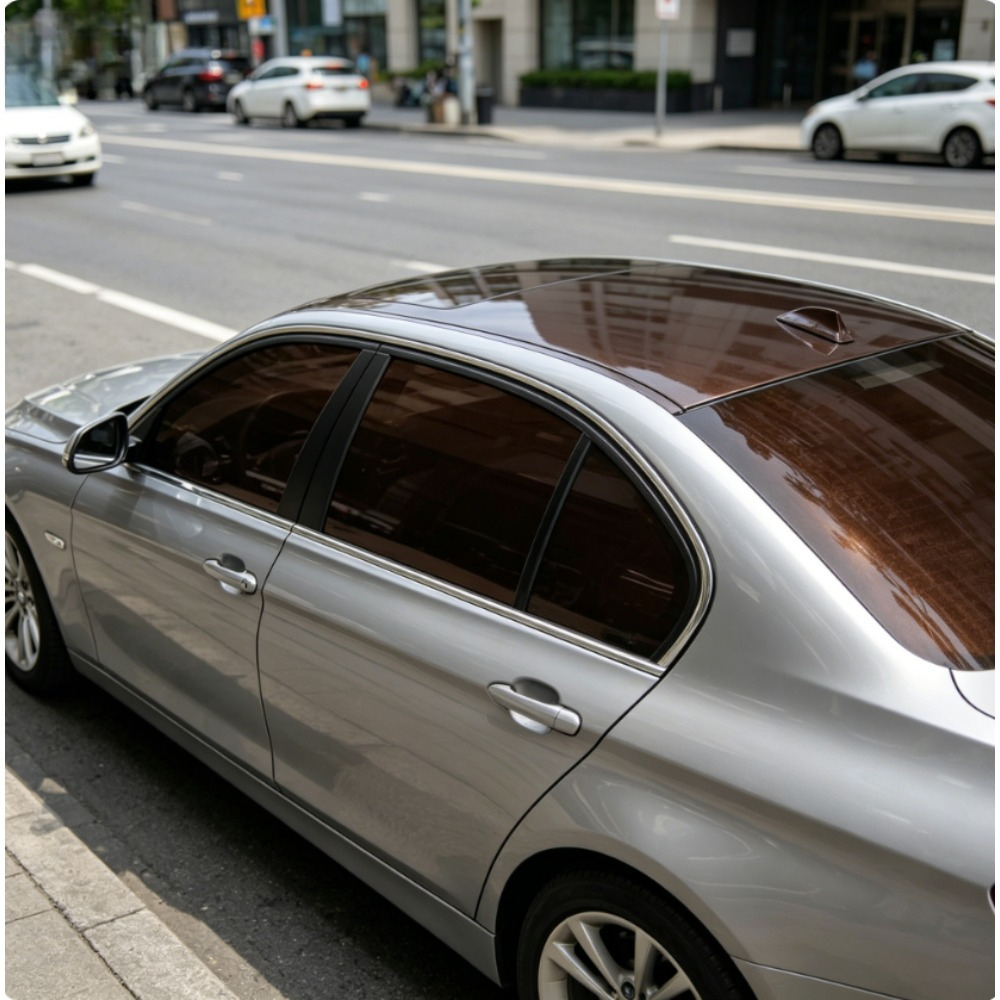 1 Set Of Car Window Tint Film, Medium Black, 35% Light Transmission, 75 Cm X 5 M—Party Supplies Set