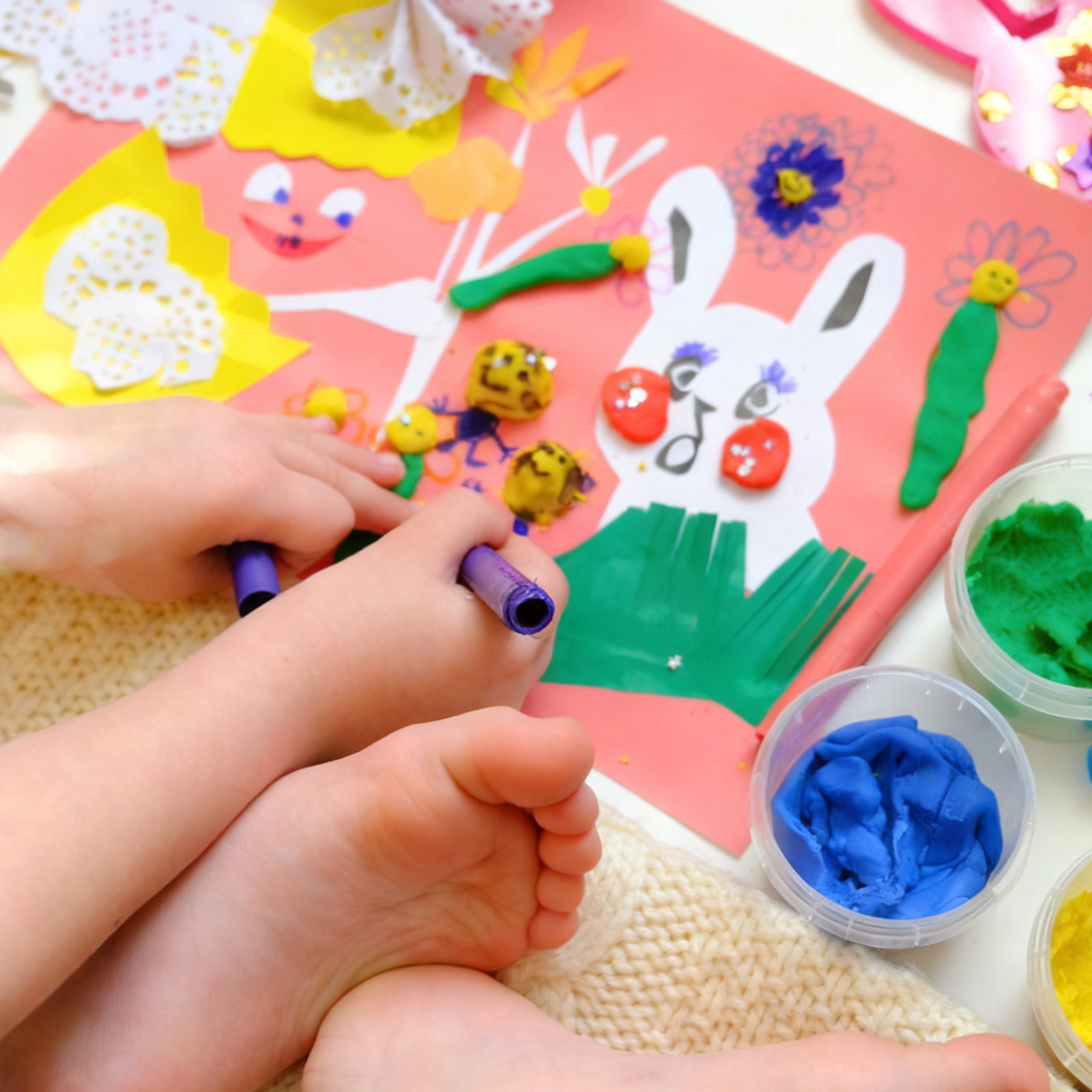Easter Clay Set with 11 Colors, picture 4 of 4