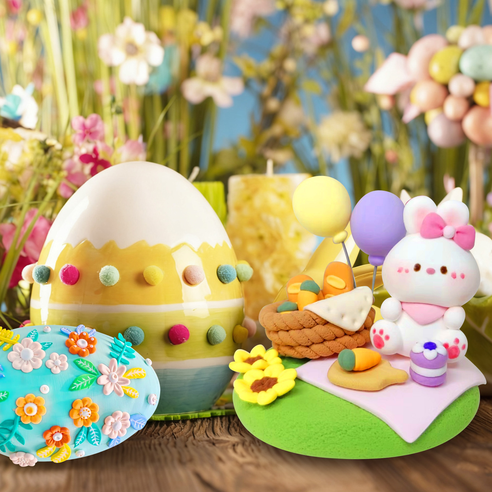 Easter Clay Set with 11 Colors, picture 2 of 4
