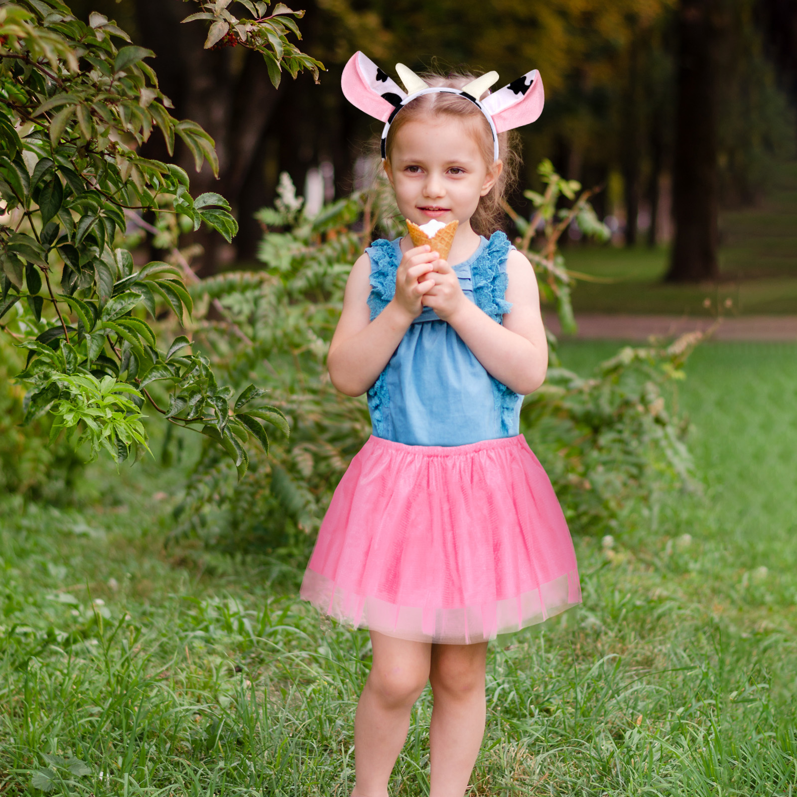 Cow Costume with Tutu