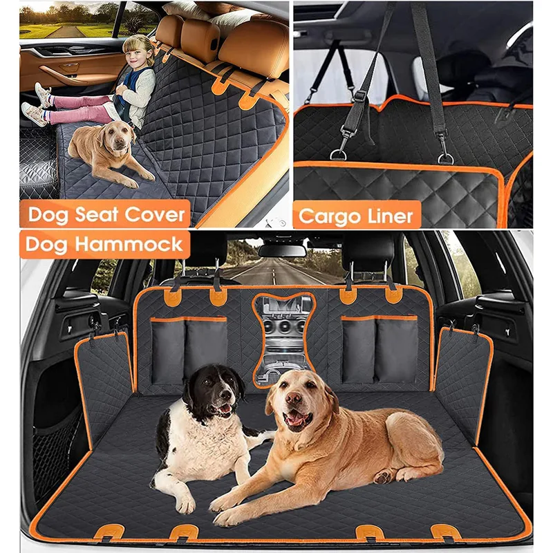 Housse de siège de voiture universelle imperméable pour animaux de compagnie – Image 2