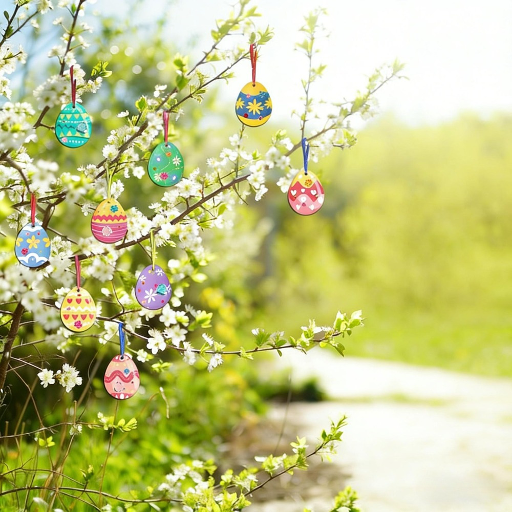 Wooden Easter Eggs