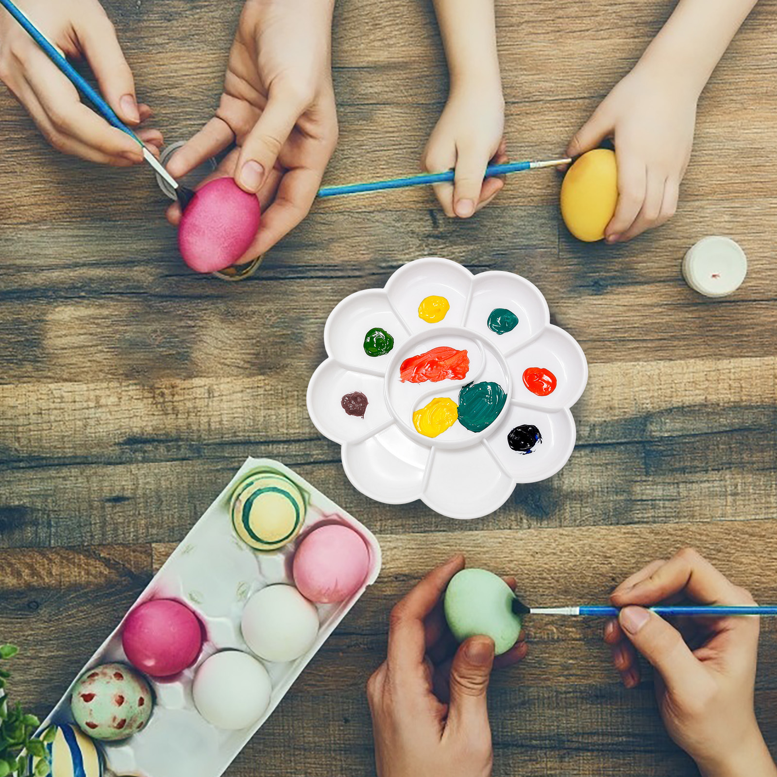 Foam Rubber Easter Decor Eggs