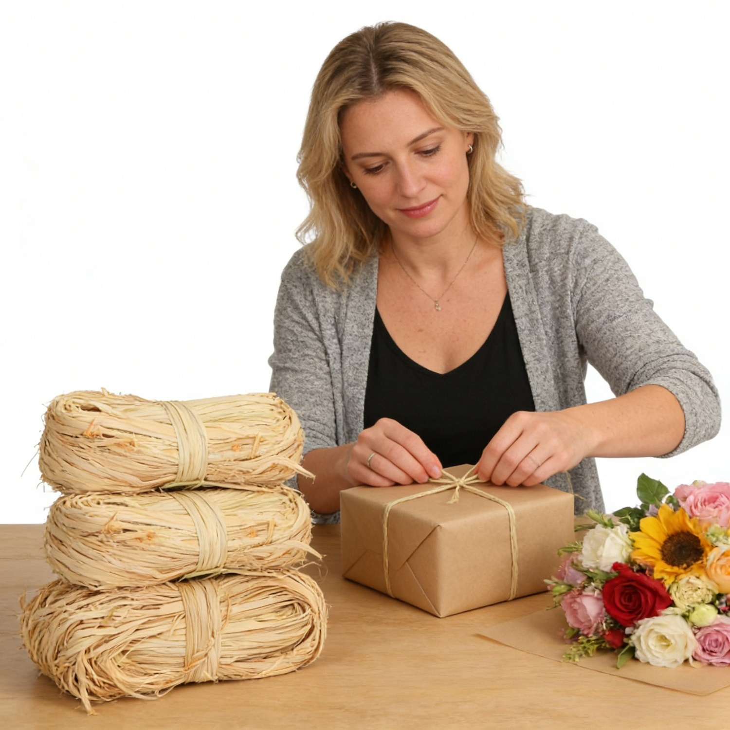 Gift Box Filler Set Of 3 - Decorative Filler For Presentations - Party Supplies Set