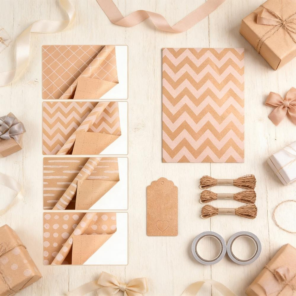 Colorful Gift Wrap Set