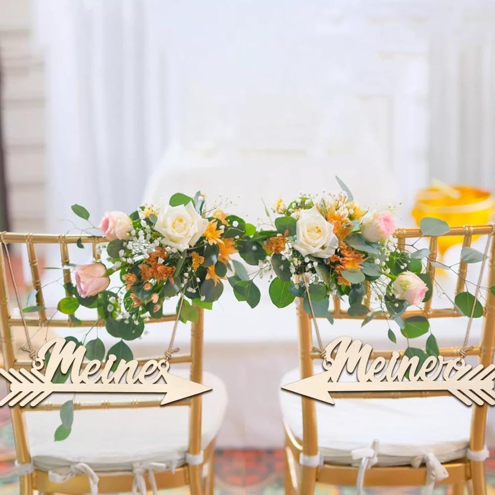 Wooden Chair Signs