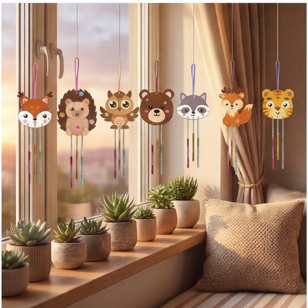 Fall Wind Chime Craft Kit