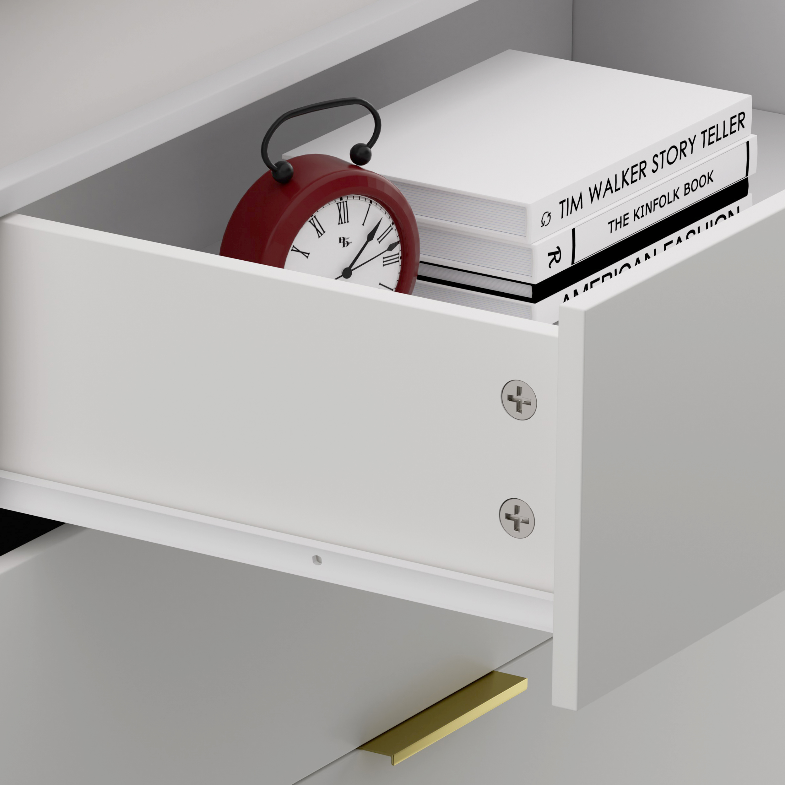 Bedside table full view