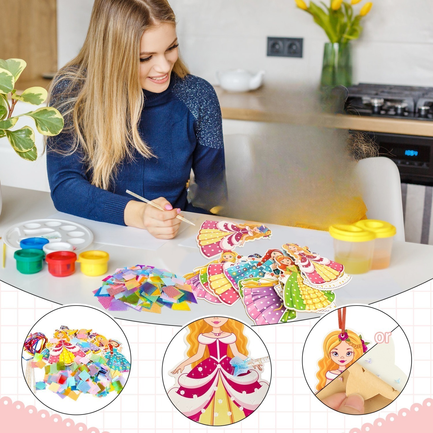 Princess Poke Art Craft Kit, picture 3 of 4
