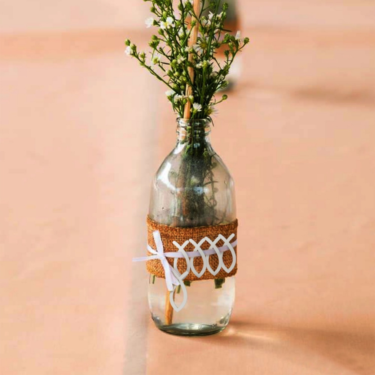Festive Decoration Set with Ribbons