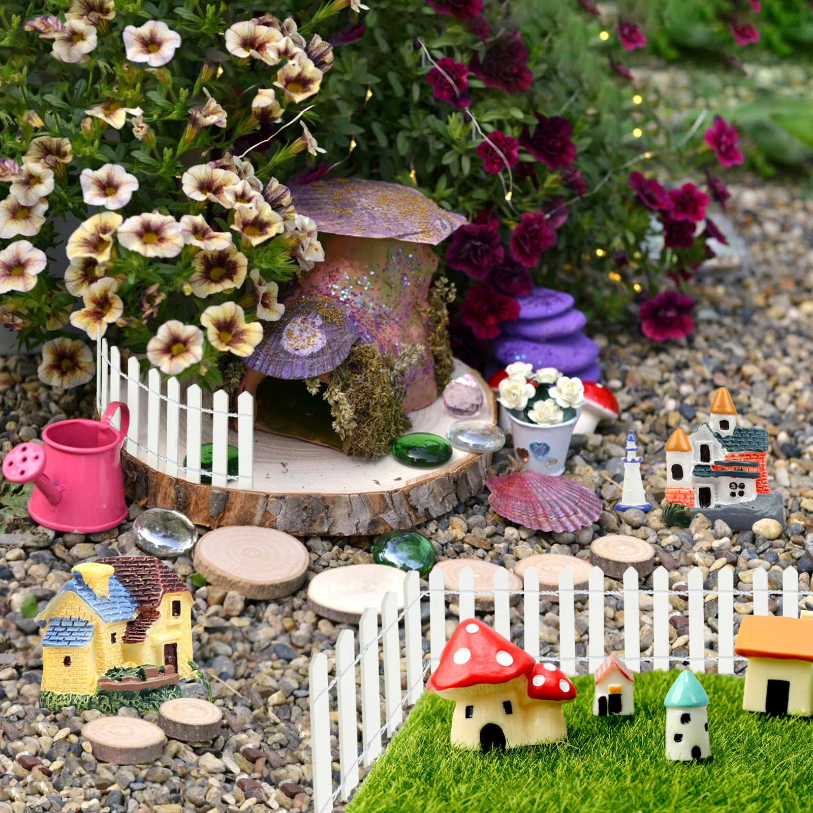 Miniature Fence Decoration Set, picture 2 of 4