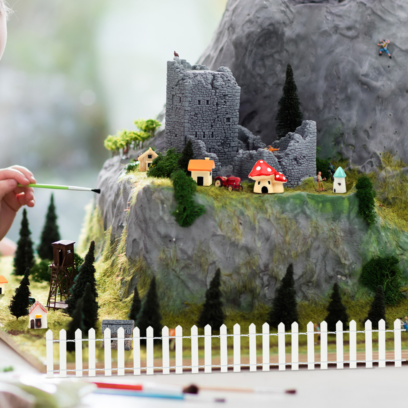 Miniature Fence Decoration Set, picture 3 of 4