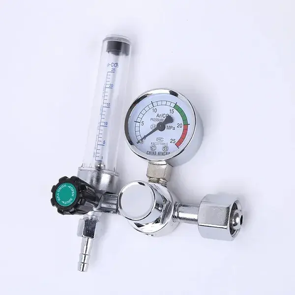 Aluminum Alloy 0-25MPa Argon Regulator CO2 Air