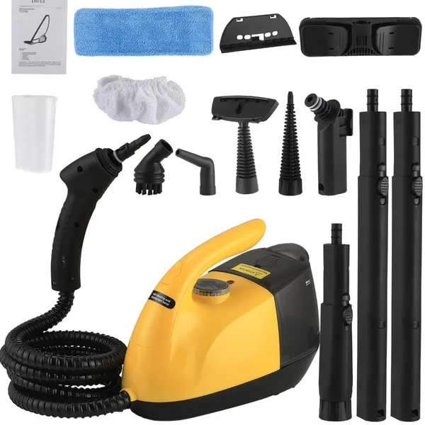 Cleaner Multipurpose Steamer 21-Piece Accessory Kit Floor Mop Handheld Steam Cleaner
