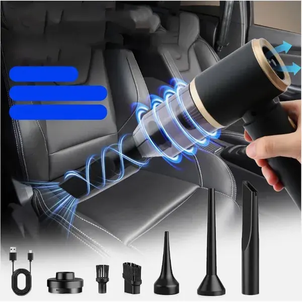 4in1 13000Pa Cordless Mini Handheld Vacuum Cleaner