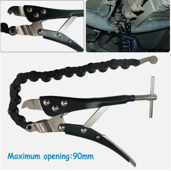 Pipe Cutter Exhaust 18-90mm Chain Wrench