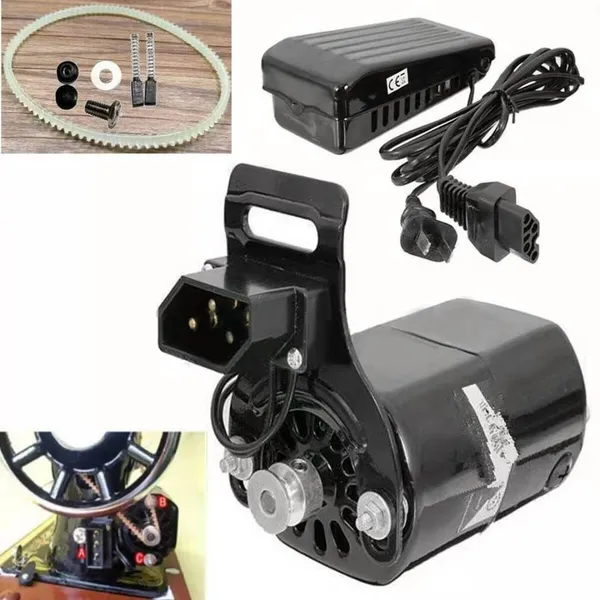 180W Sewing Machine Motor Sewing Machine Motor For Sewing Machines With Foot Starter 8000RPM
